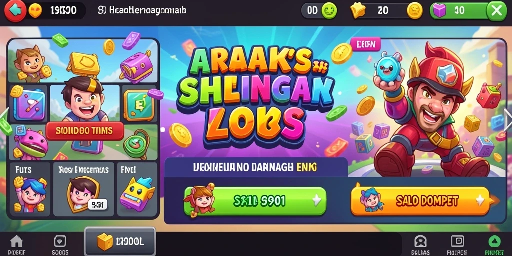 Grafis yang memukau dan warna yang cerah.