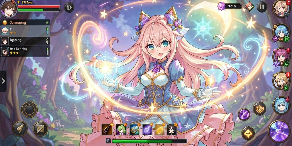 Gambar menampilkan fitur kustomisasi avatar yang seru dan menarik.