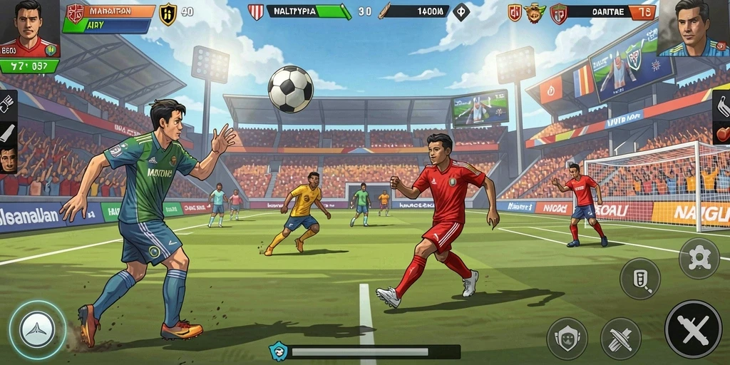 Fitur sosial RAJAPOLA yang memungkinkan interaksi dengan pemain lain.