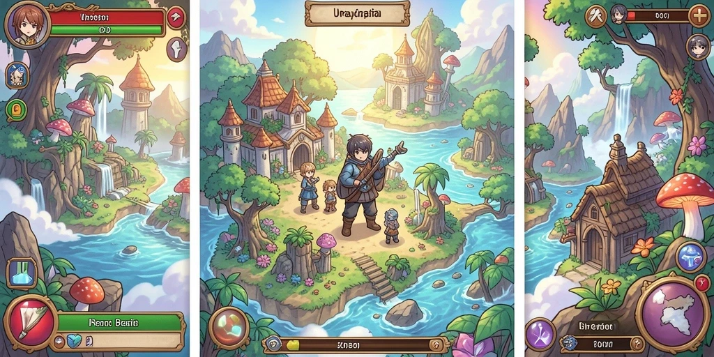 Mode multiplayer memungkinkan kompetisi seru dengan teman.